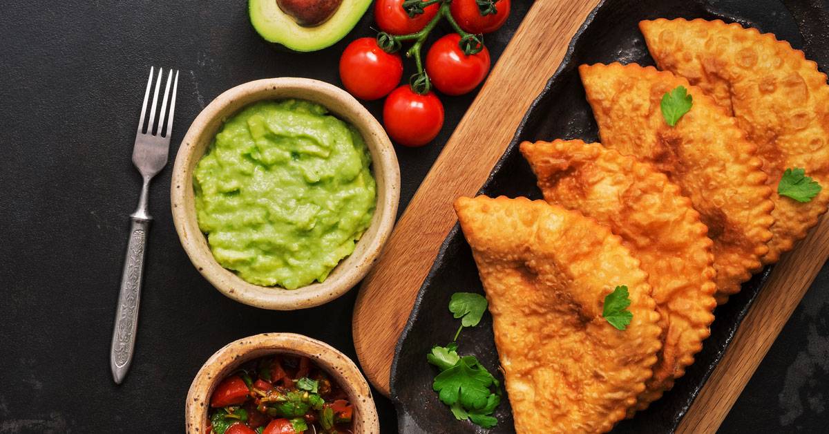 Golden empanadas