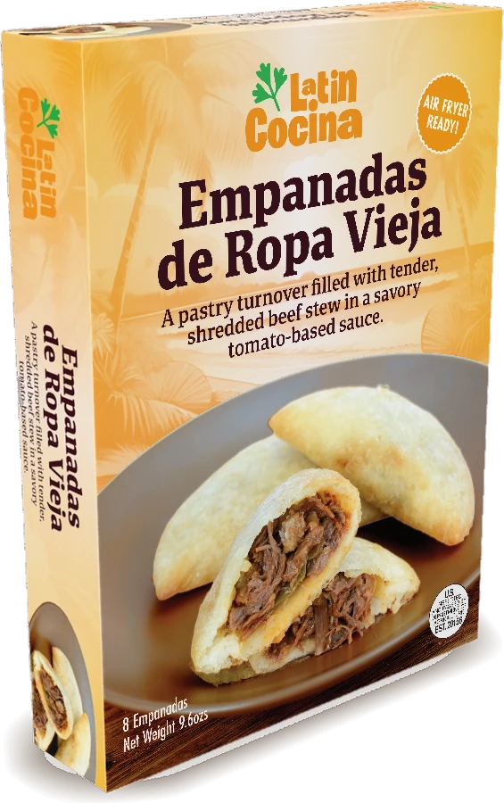 Latin Cocina Empanadas de Ropa Vieja package