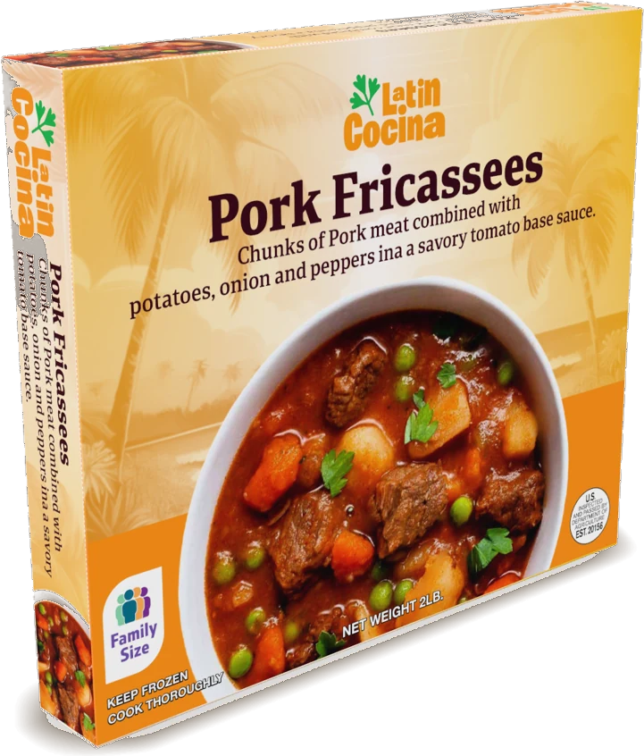 Latin Cocina Pork Fricasse package